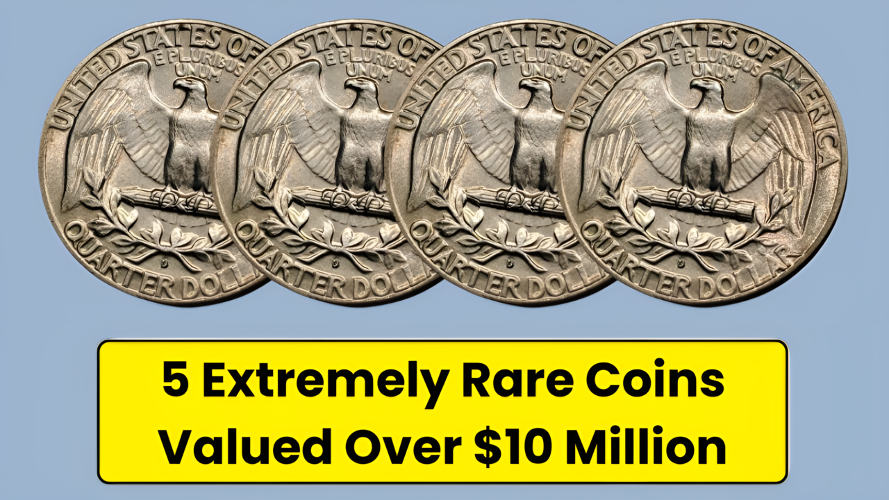 5 Extremely Rare Coins Valued Over $10 Million