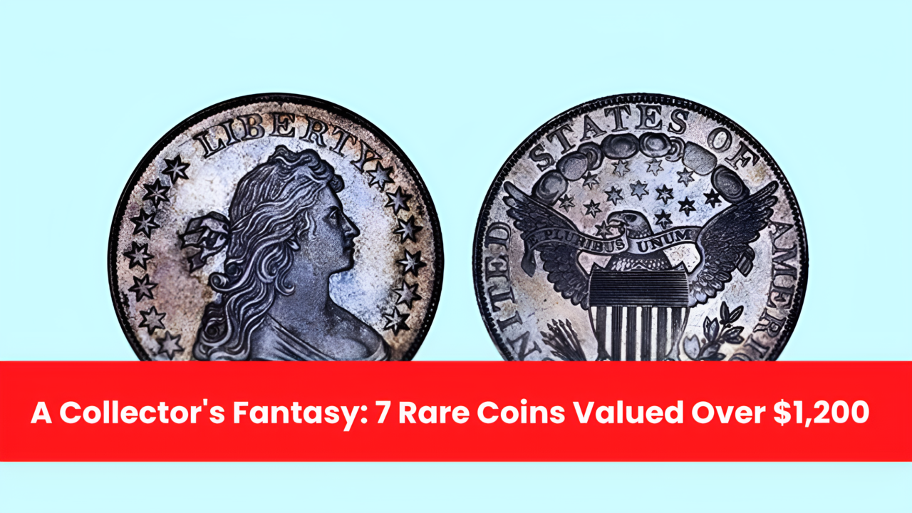 A Collector's Fantasy: 7 Rare Coins Valued Over $1,200